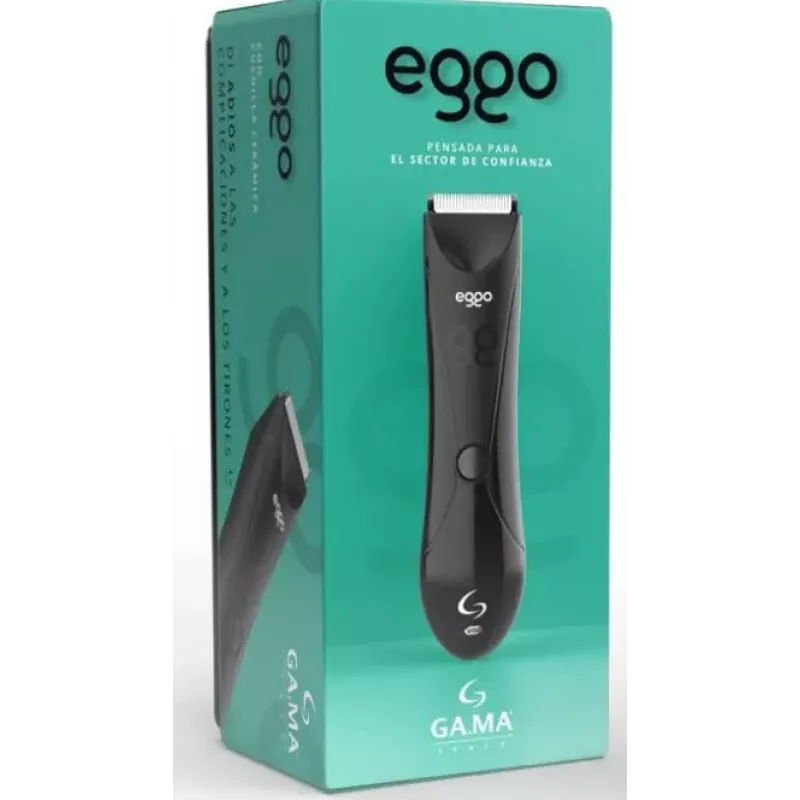 GA.MA GM6026 Eggo profesionálny zastrihávač na telo, čierny | GA.MA