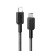 USB kábel Anker 322 0,9 m USB-C čierny