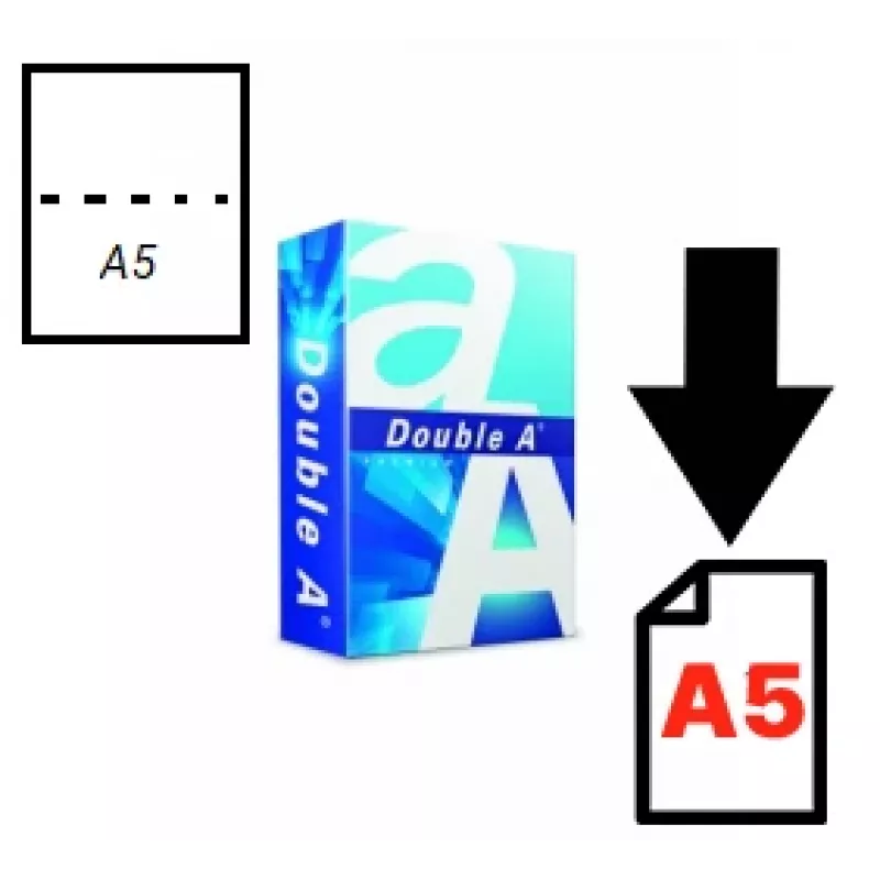 Papier Double A (A kategória), A5, 80g, 500 listov