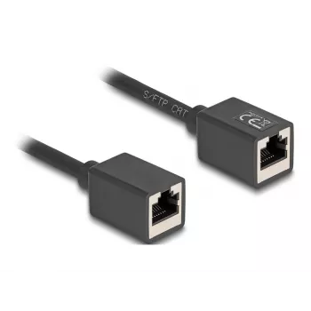 Sieťový kábel DeLOCK 90334 RJ-45 Cat6a 7,5 m čierny