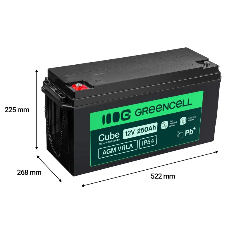Batéria AGM VRLA 12V 250Ah IP54