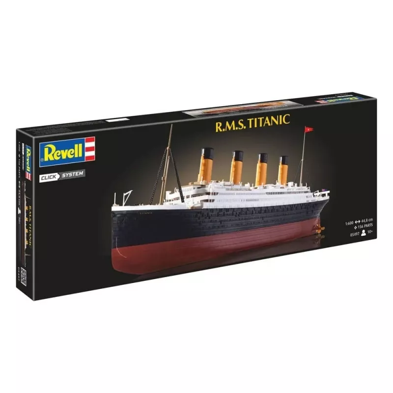 Plastový model lode RMS Titanic EC viacfarebný 1:600