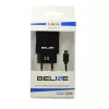 Cestovná nabíjačka Beline Beli0011 — 2×USB porty, microUSB kábel, 2A výstup, čierna