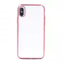 Puzdro na telefón Devia Soft case Glitter pre iPhone XS/X 5,8, TPU, červená