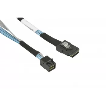 Supermicro - CBL-SAST-0508-01- Interný SAS kábel - 36 PIN 4iMini MultiLane (M) na 4x Mini SAS HD (SFF-8643) (M) 50 cm