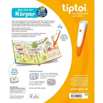 tiptoi Wieso? Weshalb? Warum? Alles über den Körper, učebnica