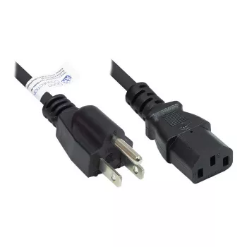 Good Connections P4530-S050 - 5 m - sieťová vidlica typ B - C13 konektor samica - SJT - 125 V - 10 A