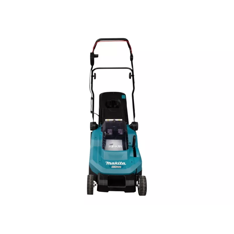 Makita DLM382PM2 - kosačka - akumulátorová - 18 V - 4 Ah - 2 batérie - 3700 1/min - 38 cm - 16,9 kg