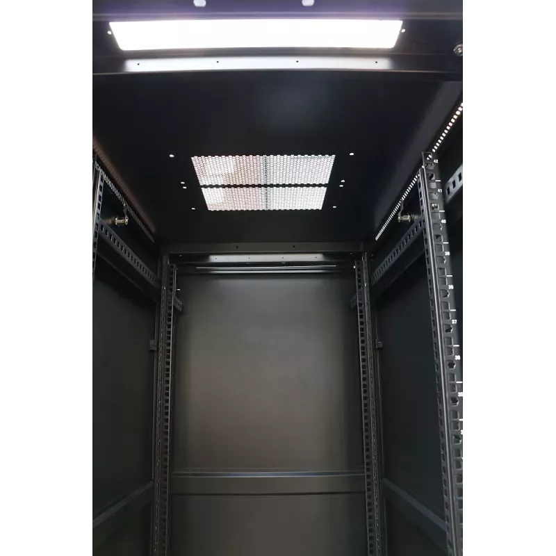 Samostatne stojaci rozvádzač Extralink rackový rozvádzač 42U 600x1000 čierny