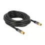 Koaxiálny kábel RG-6/U DeLOCK 88925 5 m IEC čierny