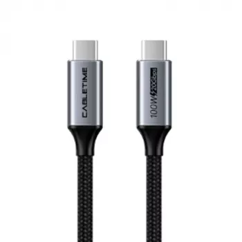 Kábel USB Type-C na Type-C extra digital CA913312 — USB 3.2, 20 Gbit/s, 100 W PD