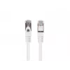 Lanberg PCF6-20CC-0150-W Cat6 F/UTP patch kábel 1,5 m, biely, 10 ks
