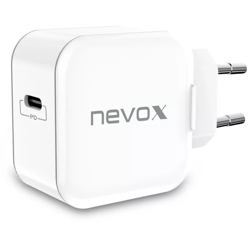 nevox 20W USB-C PD nabíjačka biela napájací zdroj