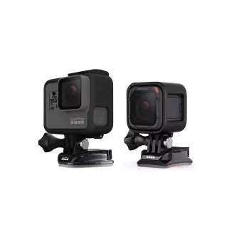 GoPro zakrivené + ploché lepiace držiaky - systém podpory - lepiaci držiak - pre HD HERO, HERO+ LCD, HERO3, HERO4 Session, HERO6 Black, HERO7 Black, Silver, White