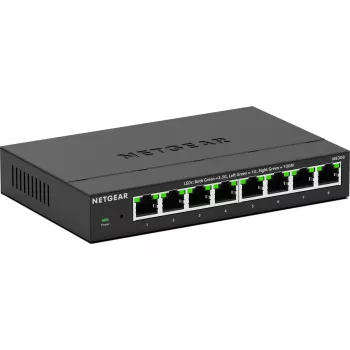 NETGEAR MS308 neupravovaný 2.5G Ethernet (100/1000/2500) čierny