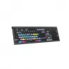Logickeyboard ASTRA 2 klávesnica DaVinci Resolve pre Mac, plnej veľkosti, drôtová USB, nožnicový mechanizmus, QWERTZ nemecká, čierna