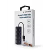 USB 2.0 rozhranie hub Gembird UHB-U2P4-05 so 4 USB portmi