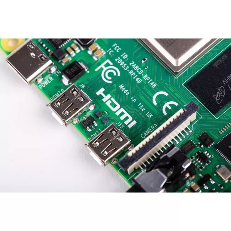 Raspberry Pi 4 Model B - jednodoskový počítač - Broadcom BCM2711 / 1.5 GHz - RAM 2 GB - 802.11a/b/g/n/ac, Bluetooth 5.0 (Raspberry-PI-4-2GB)