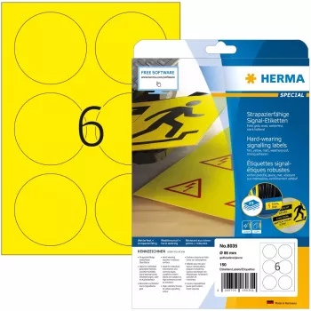 Herma 8035 žltá