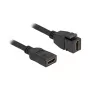HDMI kábel DeLOCK 90685 HDMI Type A Standard 0,2 m čierny