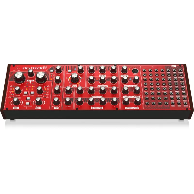 Behringer NEUTRON analógový syntetizátor, červený