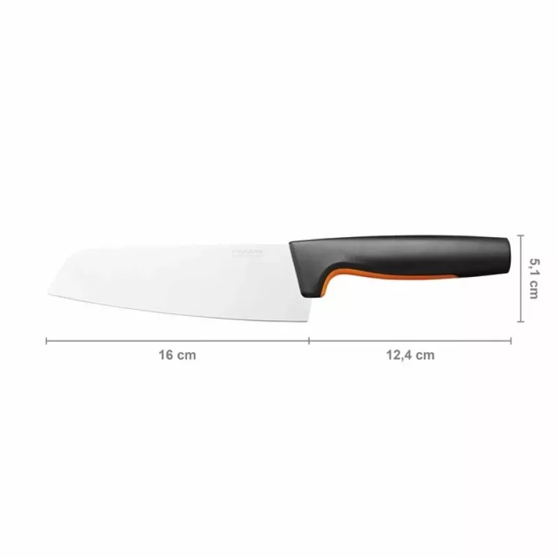 Fiskars 1057536 kuchynský nôž nehrdzavejúca oceľ 1 kus Santoku nôž