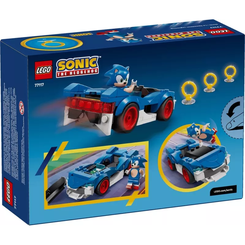 LEGO SONIC THE HEDGEHOG 77117 Sonic: Bleskurýchly