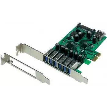 PCIe USB 3.0 radič karta Renkforce 1195033 — 6 portov USB 3.0 + 1 interný port