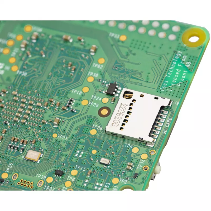 Jednodeskový počítač Raspberry Pi 5 vývojová doska — 2400 MHz Arm Cortex-A76, až do 16 GB LPDDR4x, MicroSD, USB 3.2, Wi‑Fi 5