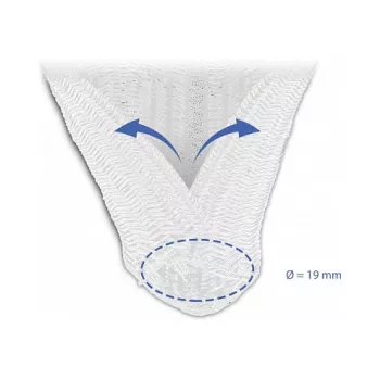 Pletená chránička DeLOCK 20810 5 m x 19 mm biela