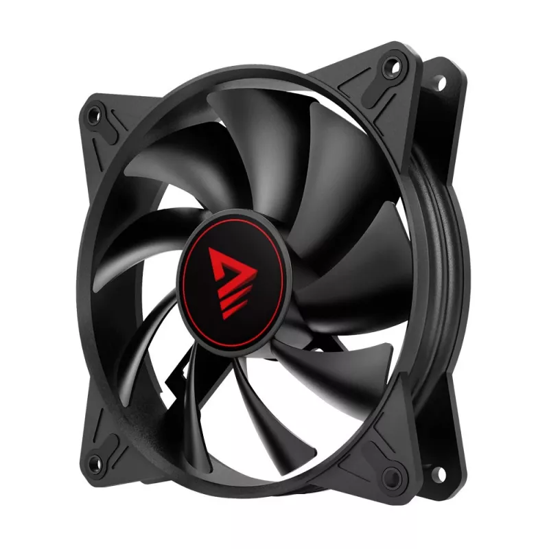 SAVIO BLADE X1 sada ventilátorov, 3 x 120 mm, 4-pinový PWM, čierna