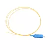 Pigtail SC/UPC PVC singlemode Extralink G.657.A1 FTTH 900µm 1 m žltý