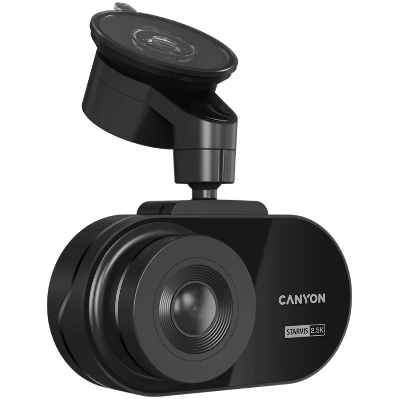 Canyon Dashcam DVR25 WQHD/2.5k/WiFi/App/SD karta čierna maloobchod