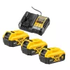 DeWalt DCK429P3T-QW Kombiset DCD805 + DCG405 + DCH273 + DCF850, 18 V čierna, žltá