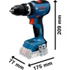 Akumulátorový rázový uťahovák Bosch GSB 18V-65 2x 4,0Ah akumulátory