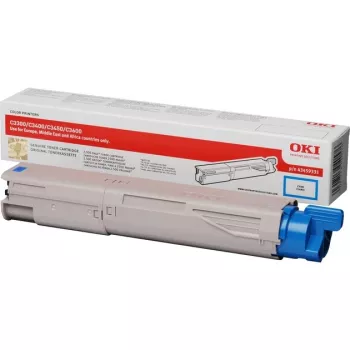 Toner Oki toner azúrový 2500 strán HC 43459331
