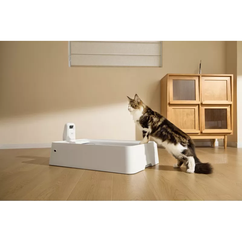Samočistiaca toaleta pre mačky PETKIT T7-EU, biela