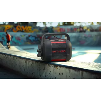 Prenosné Bluetooth rádio Muse M-968 BTR — 40 W, NFC, nabíjateľná batéria