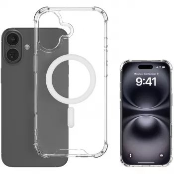 Obal 4smarts Ibiza pre iPhone 17 16 cm Transparentný