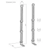 Maclean univerzálny VESA držiak pre soundbar, max. 15 kg, MC-335
