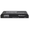 Qoltec 51797 Aktívny HDMI splitter 2 x HDMI 4K x 2K | 6 Gb/s | 60 Hz