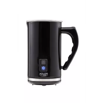Automatický šľahač/ohrievač mlieka Adler AD 4478 — nerezová nádoba, objem 240 ml, 500 W, teplé & studené