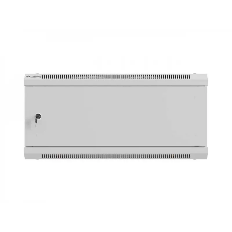 LANBERG 19 palcov nástenný inštalačný rozvádzač 4U 600x600 mm, sivý