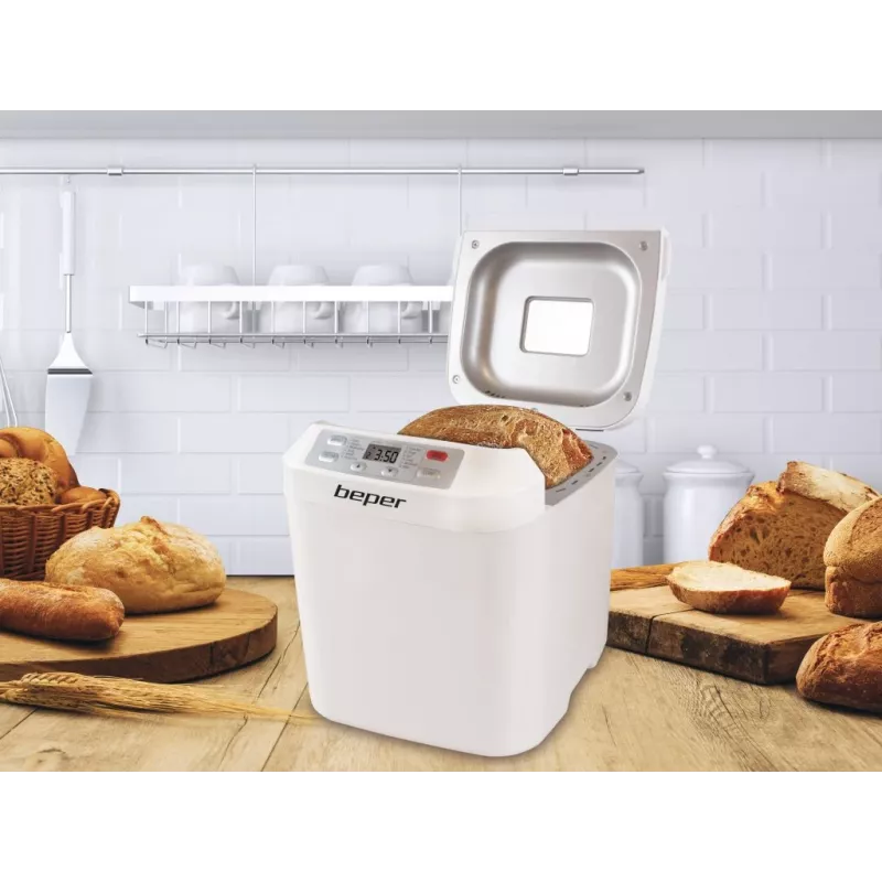 Automatický pekár na chlieb Beper BC.130 – 550 W, 12 programov, chleby 600–900 g