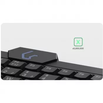 KeySonic KSK-3210ELU (DE) klávesnica Home USB QWERTZ nemecká čierna