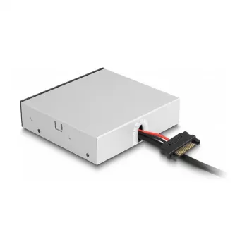 DeLOCK 64207 USB hub 5000 Mbit/s čierny sivý