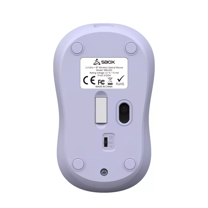 Sbox WM-602 fialová bezdrôtová