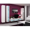 Cama regál VIGO NEW 180/40/30 biela/biela lesk