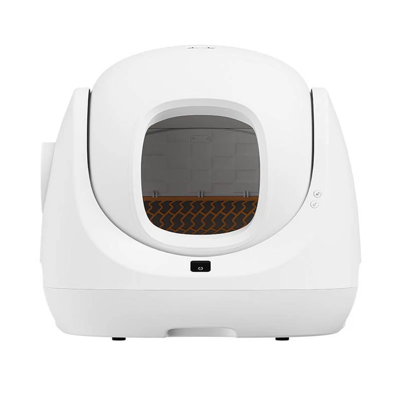 Samočistiaca toaleta pre mačky Catlink Baymax — biela, 70 L, 599×533 mm