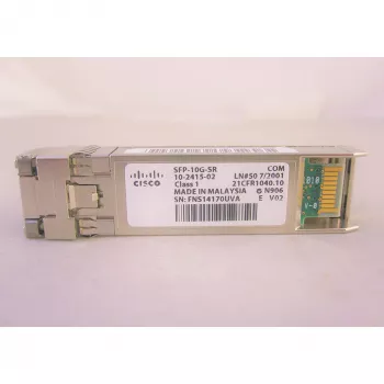 Cisco SFP+ transceiver - Mini-GBIC - DOM - 10GBase-SR - multimódové optické vlákno - 850 nm - Dual LC/PC - dosah až 300 m